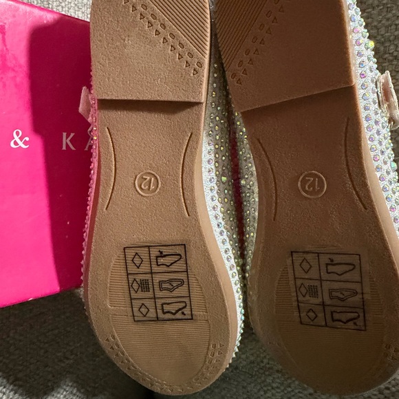 Kelly & Katie Glittery Kids Dress Shoes - Picture 6 of 6
